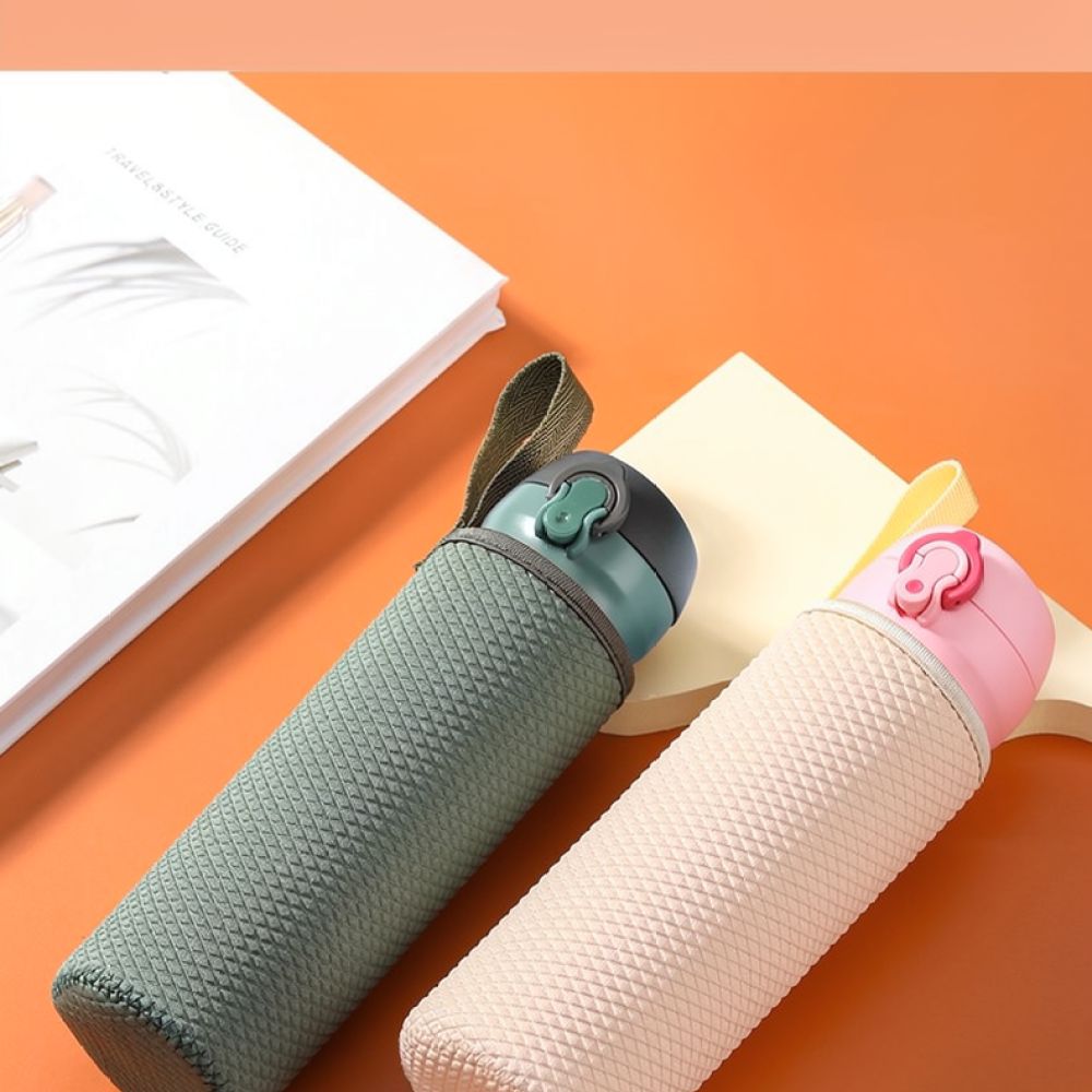 Outdoor Sport Glass Water Bottle - Su Şişesi Taşıma Kılıfı, Termal Yalıtımlı