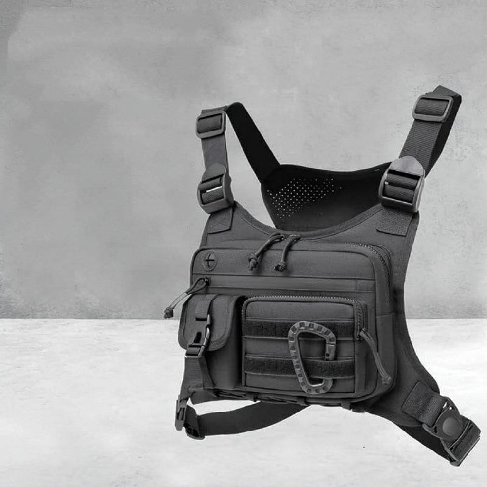 Outdoor Sport Climbing Gear - Erkekler için Taktiksel Göğüs Çantası, Oxford