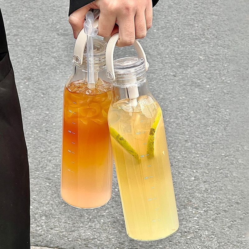 600ML Kalınlaştırılmış Cam Su  - Outdoor Sport Glass Water Bottle incelemesi ve fiyatı