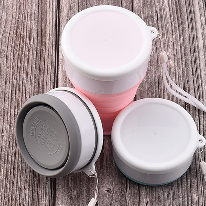 200Ml silikon katlanır cam kam - Outdoor Sport Glass Water Bottle incelemesi ve fiyatı